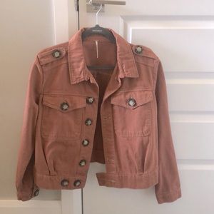 Denim Free People jacket